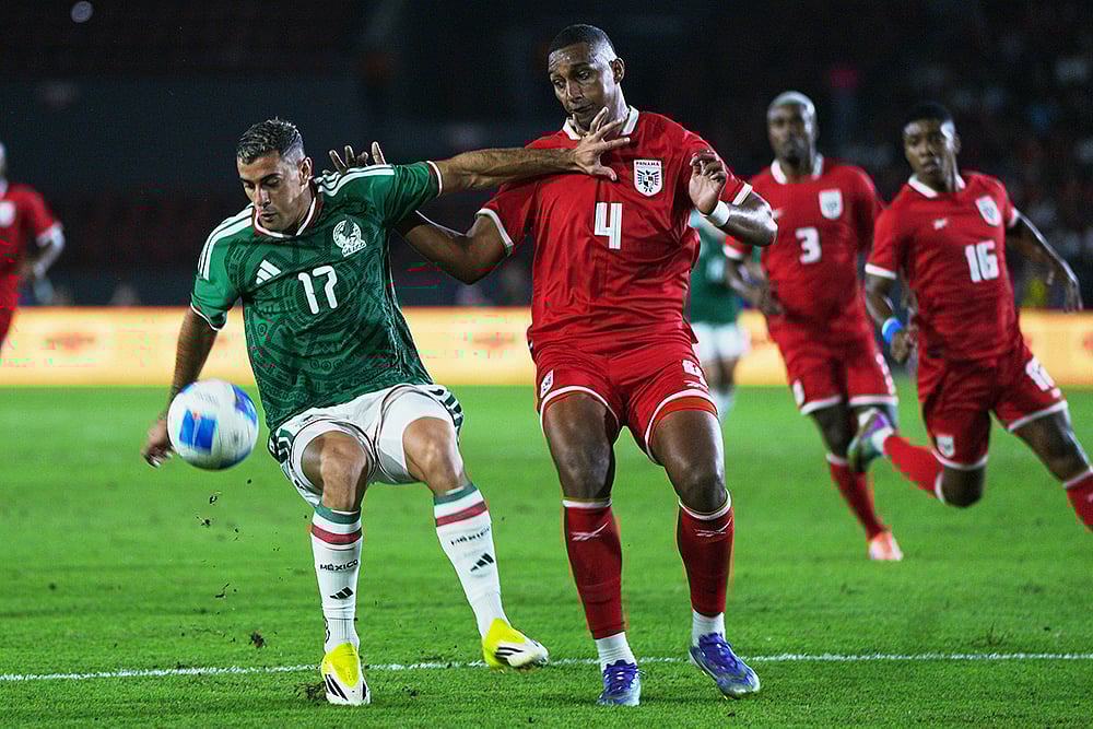 Panama vs Mexico international friendly soccer match-Germán Berterame