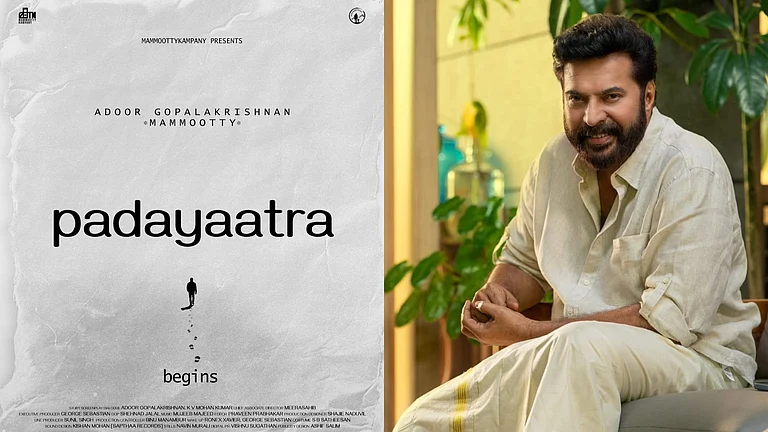 Mammootty announces new film titled Padayaatra - X/Mammootty