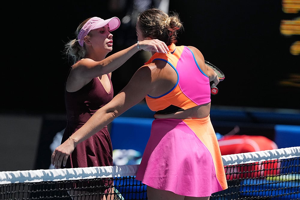 Aryna Sabalenka vs Anastasia Potapova Australian Open tennis-2