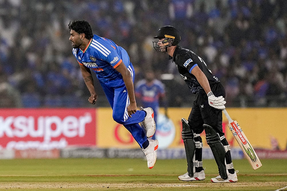 IND vs NZ 2nd T20I Cricket-Harshit Rana