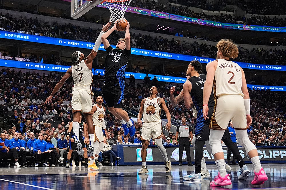 Warriors vs Mavericks Basketball-Cooper Flagg