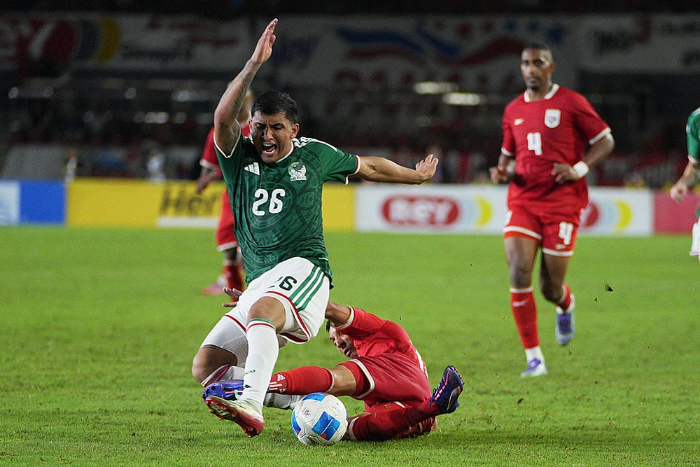 Panama vs Mexico international friendly soccer match-Omar Cordoba