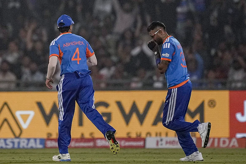 IND vs NZ 2nd T20I Cricket-Hardik Pandya