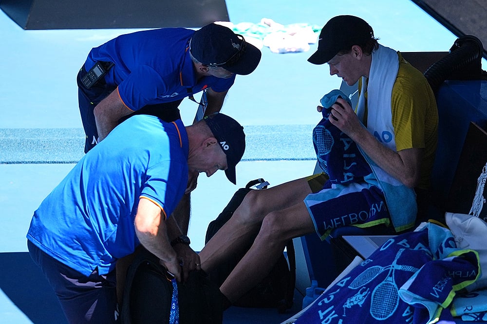 Jannik Sinner vs Eliot Spizzirri Australian Open Tennis-7