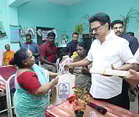 M K Stalin| Facebook  : Tamil Nadu CM M K Stalin at Social Welfare Event 