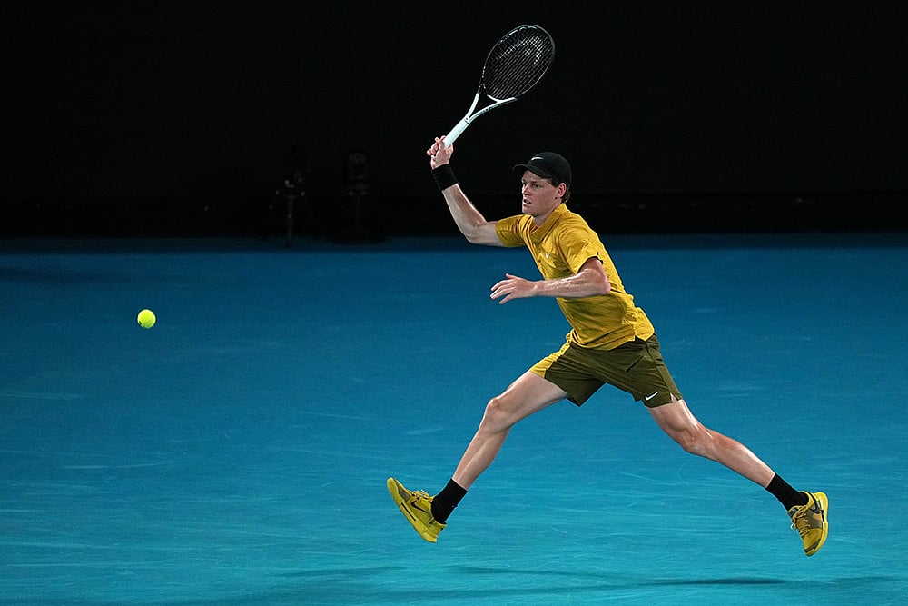 Jannik Sinner vs Eliot Spizzirri Australian Open Tennis-5