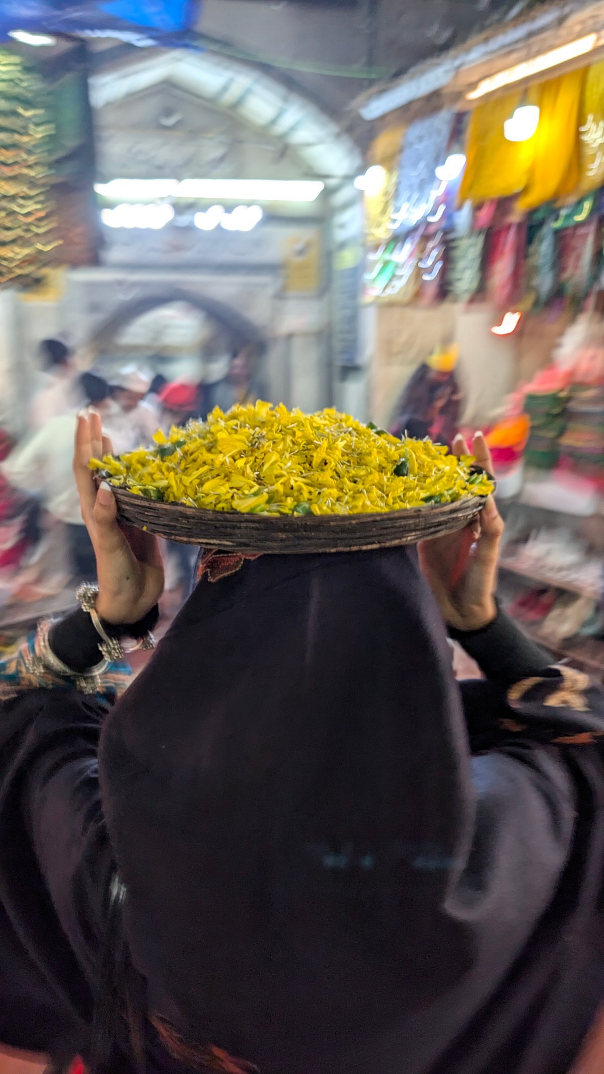 His devoted disciple, the poet-musician Amir Khusro, noticed Hindu women near the Yamuna celebrating the onset of spring, dressed in yellow and carrying vibrant mustard flowers. 
