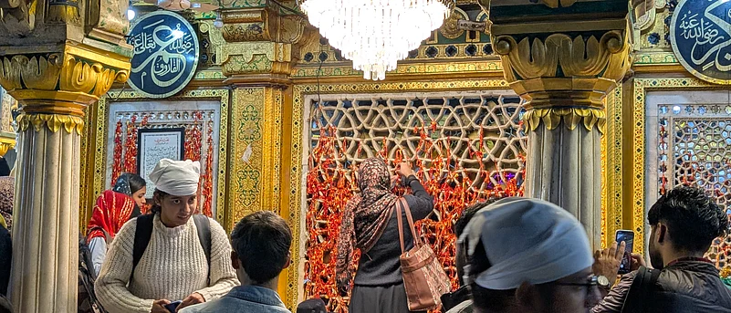 The weather, brought by a western disturbance, brought welcome freshness after a dry winter and even cleared the air briefly, yet it only heightened the resilient spirit of the gathering.