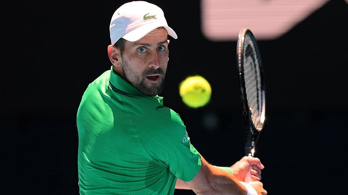 Novak Djokovic vs Francesco Maestrelli Australian open tennis-6