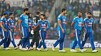 India Vs New Zealand LIVE Score, 3rd T20I: Kiwis Lose Seifert; Phillips, Chapman At Crease | NZ 43/3 (8) | Photo: AP/Mahesh Kumar A. : India vs New Zealand 3rd T20I Match Live Cricket Score, IND vs NZ Match Highlights Guwahati.