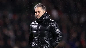 Marti Cifuentes, who has left Leicester.