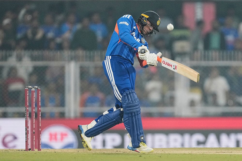 India New Zealand T20 Cricket Abhishek Sharma