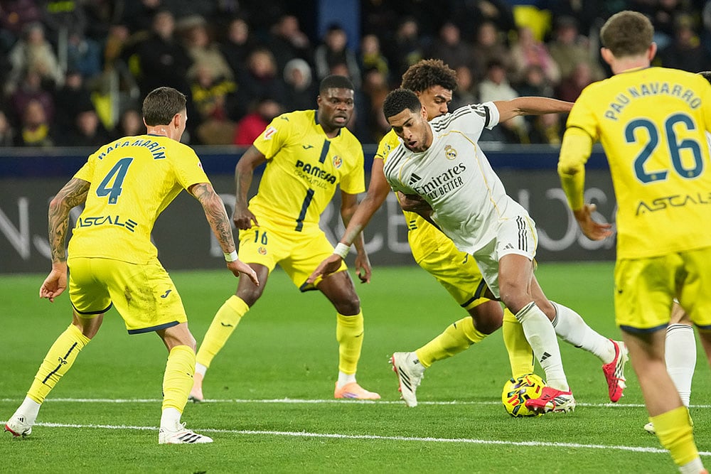 La Liga Soccer Match: Villarreal Vs Real Madrid