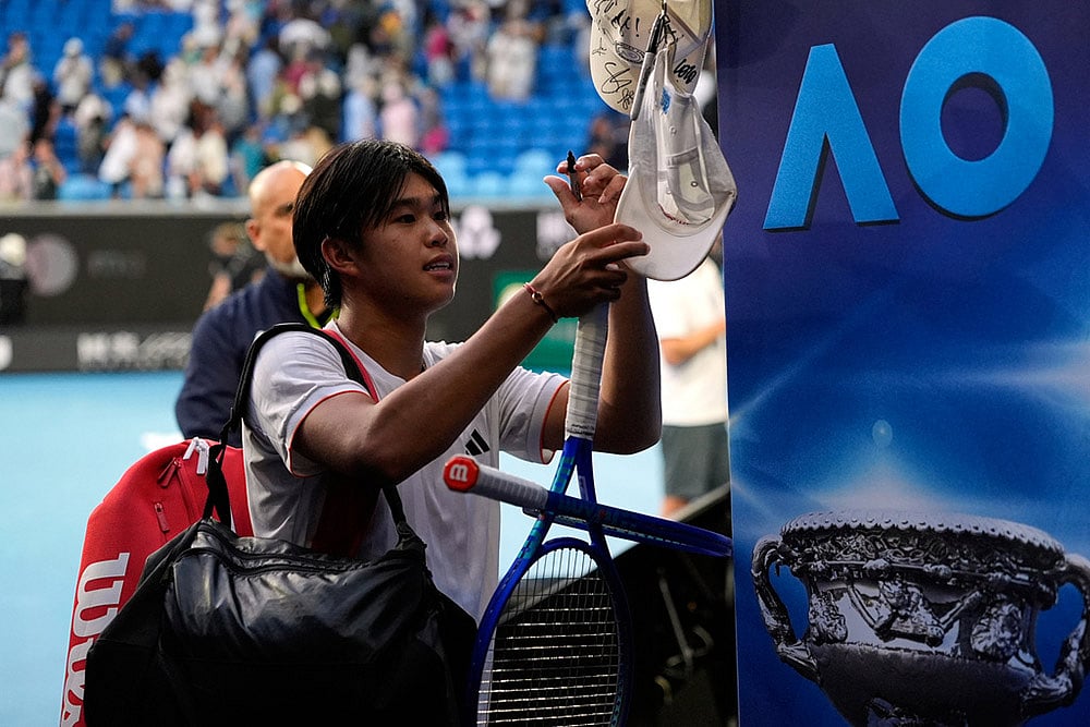 Australian Open: Learner Tien vs Daniil Medvedev