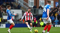 Portsmouth 1-1 Southampton, EFL Championship: Adams Earns Pompey South Coast Derby Point Southampton's Adam Armstrong during the EFL Championship match against Portsmouth on January 25, 2026.