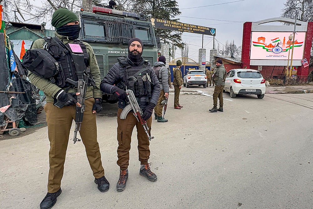 Security for Republic Day celebrations