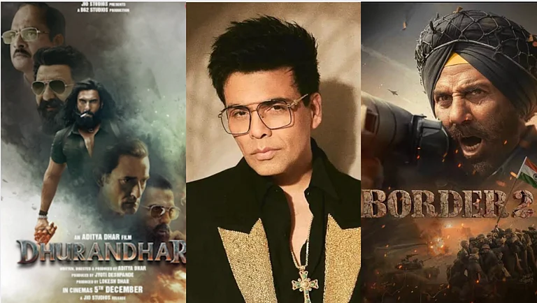Karan Johar has hailed the box office success of Border 2 and Dhurandhar - IMDb