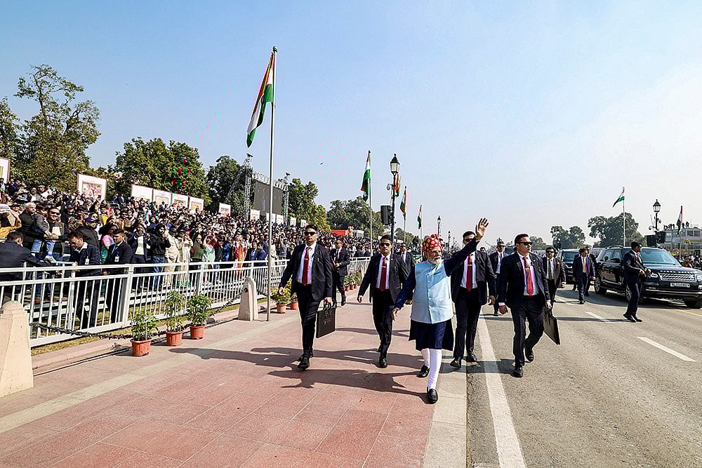 77th Republic Day Parade in Delhi