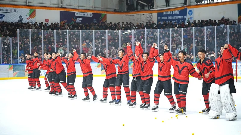 KIWG 2026: Army Defend Ice Hockey Gold As Haryana Crowned Overall Champions