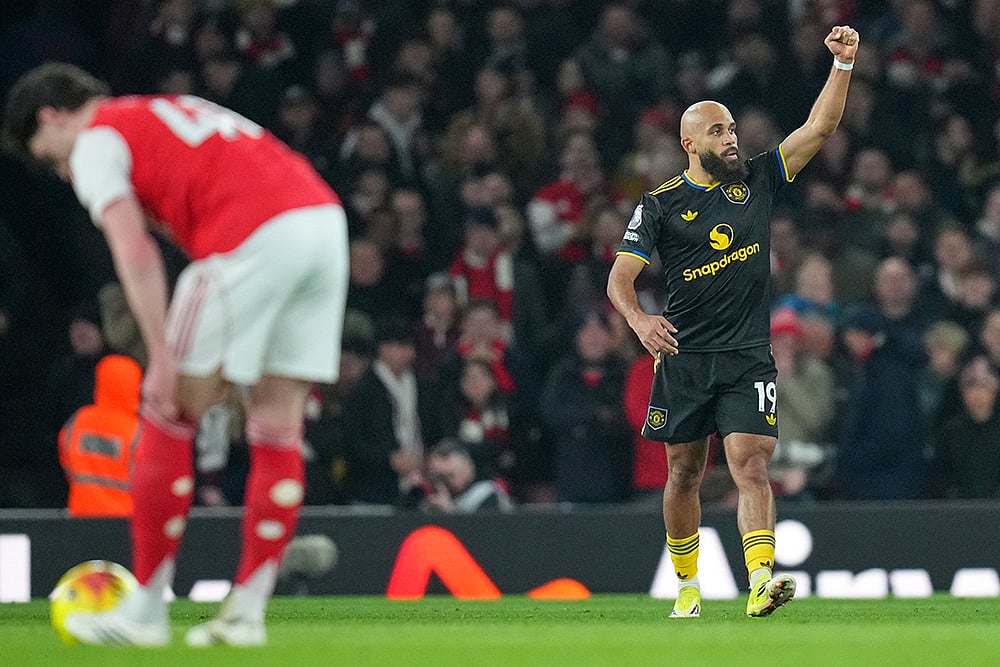 arsenal vs manchester united english premier league soccer-Bryan Mbeumo