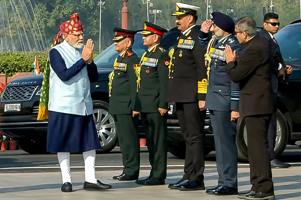 77th Republic Day Parade - Narendra Modi 