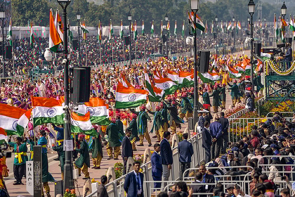 77th Republic Day Parade in Delhi