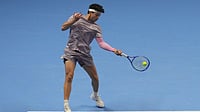 | Photo: AP/Antonio Calanni : United States' Ben Shelton beat Casper Ruud in round 4 match to enter quarterfinals of Australian Open 2026.