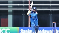 BCCI/X : Vaibhav Suryavanshi in action for India U19. 