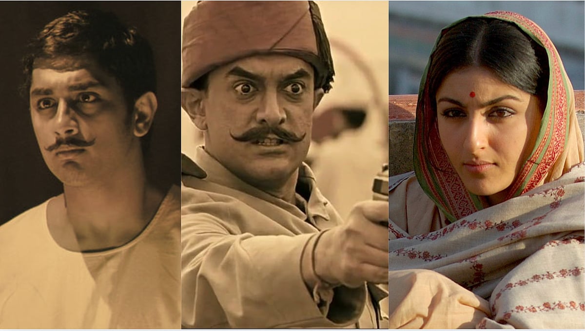 Aamir Khan, Siddharth and Soha Ali Khan