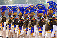 | Photo: PTI : India Marks 77th Republic Day With Grand Military Parade