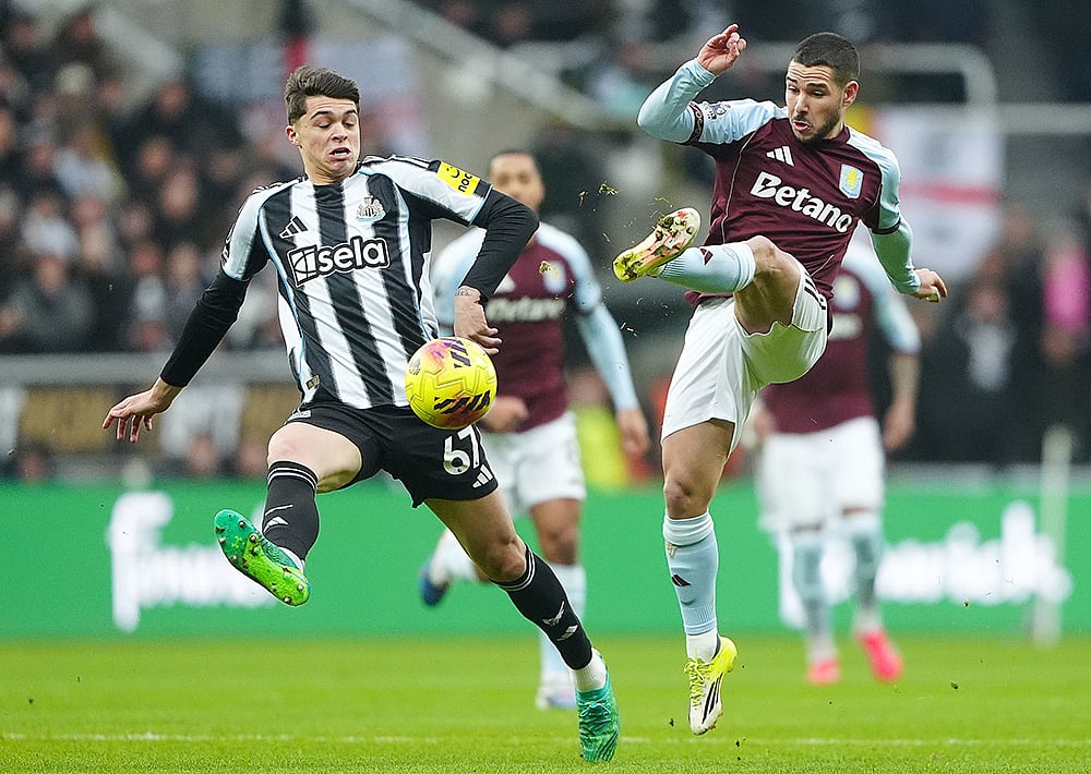 newcastle united vs aston villa english premier league soccer-Emi Buendia