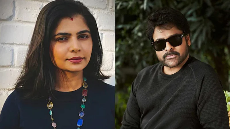 Chinmayi Sripaada and Chiranjeevi