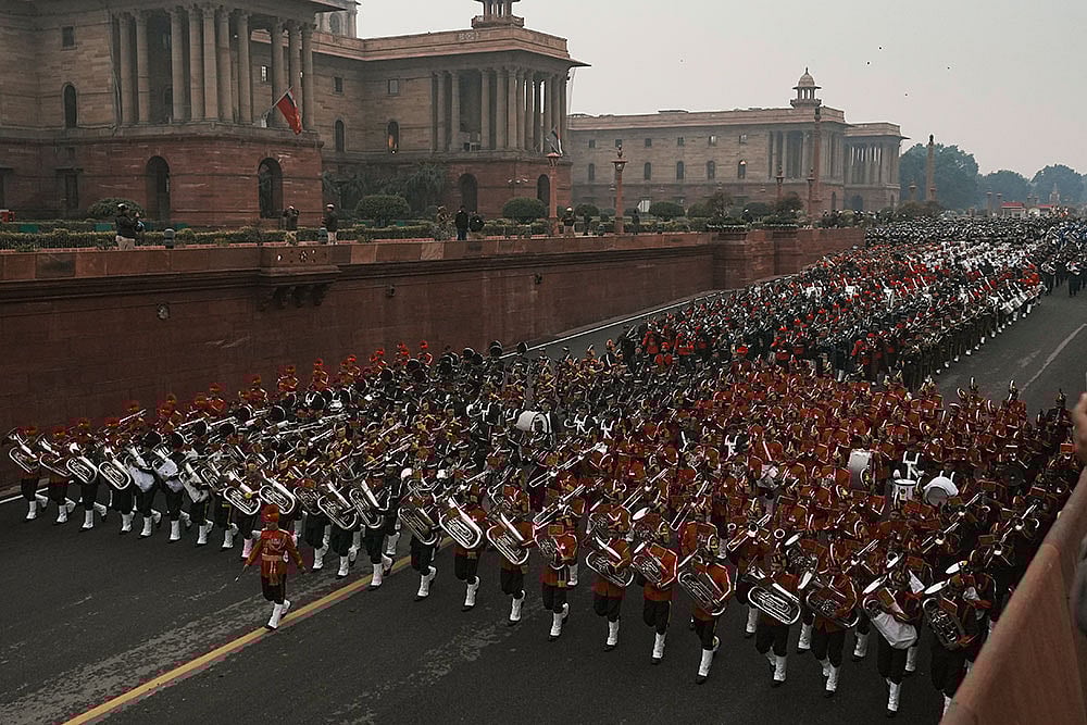 Beating Retreat rehearsals