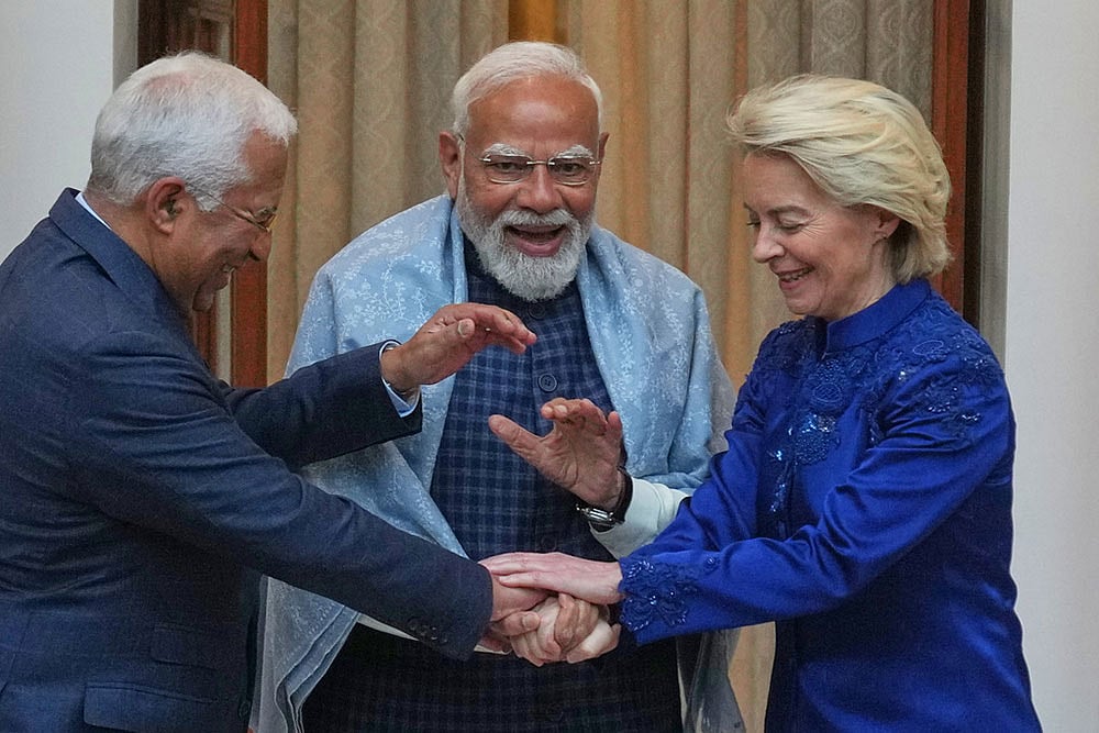 PM Modi-EU leaders meeting