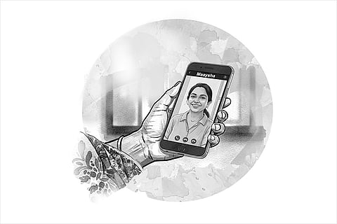 "I am enormously relieved that the separation from my only daughter, Maaysha, has ended. Though we are not always under the same roof—she first did her graduation at Bhilai and
is now pursuing her postgraduation in Clinical
Psychology in Kolkata—at least we can speak to each other every day or whenever we want, see each other on a video call and for as long as we
like."