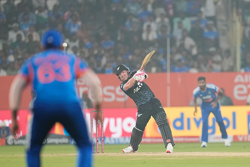 India vs New Zealand 4th T20 cricket match-Tim Seifert