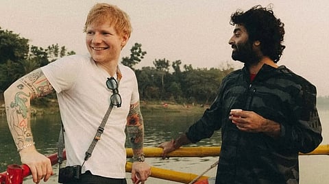 Ed Sheeran and Arijit Singh