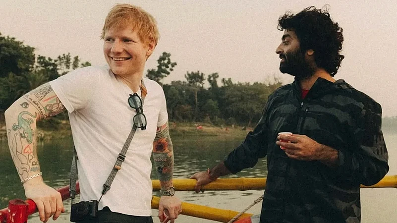 Ed Sheeran and Arijit Singh