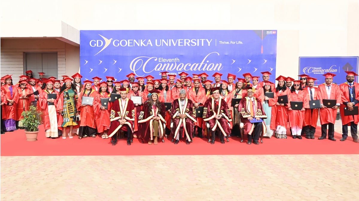 Hon’ble Shri Ram Nath Kovind graces GD Goenka University’s 11th Convocation Ceremony as Chief Guest in Gurugram - null