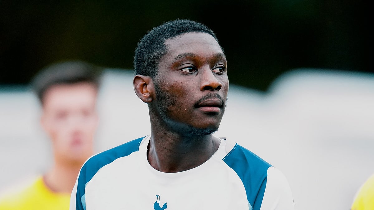 Randal Kolo Muani in action for Tottenham Hotspur - SpursOfficial/X