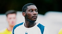 SpursOfficial/X : Randal Kolo Muani in action for Tottenham Hotspur