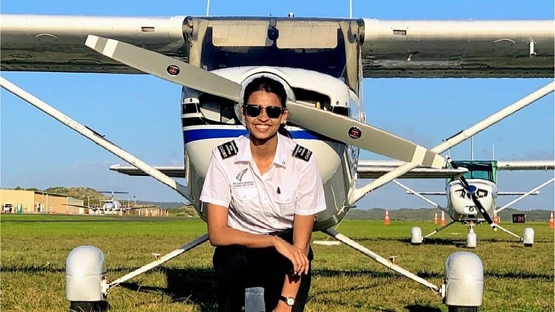 Captain Shambhavi Pathak, the First Officer killed in Baramati Plane crash - | Photo: LinkedIn