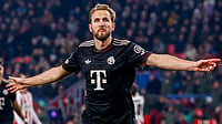 Opta  : Harry Kane celebrates his goal against PSV