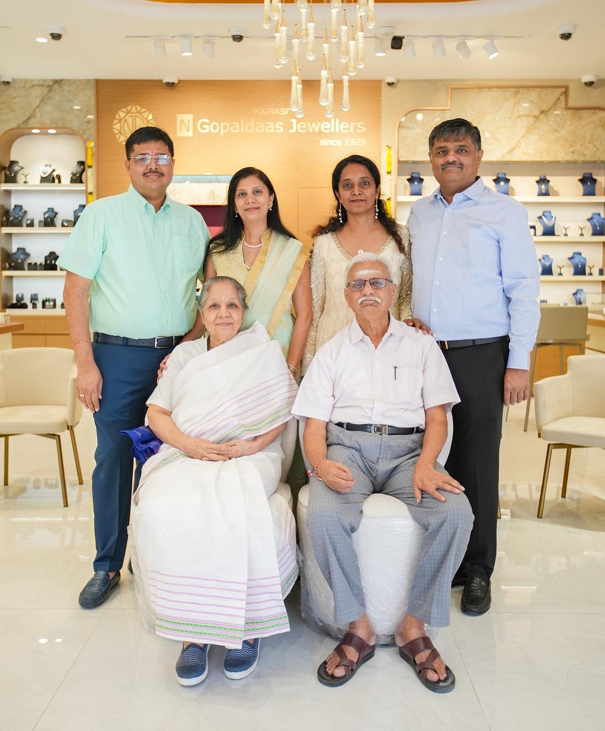 N Gopaldas Jewellers (NG) leadership