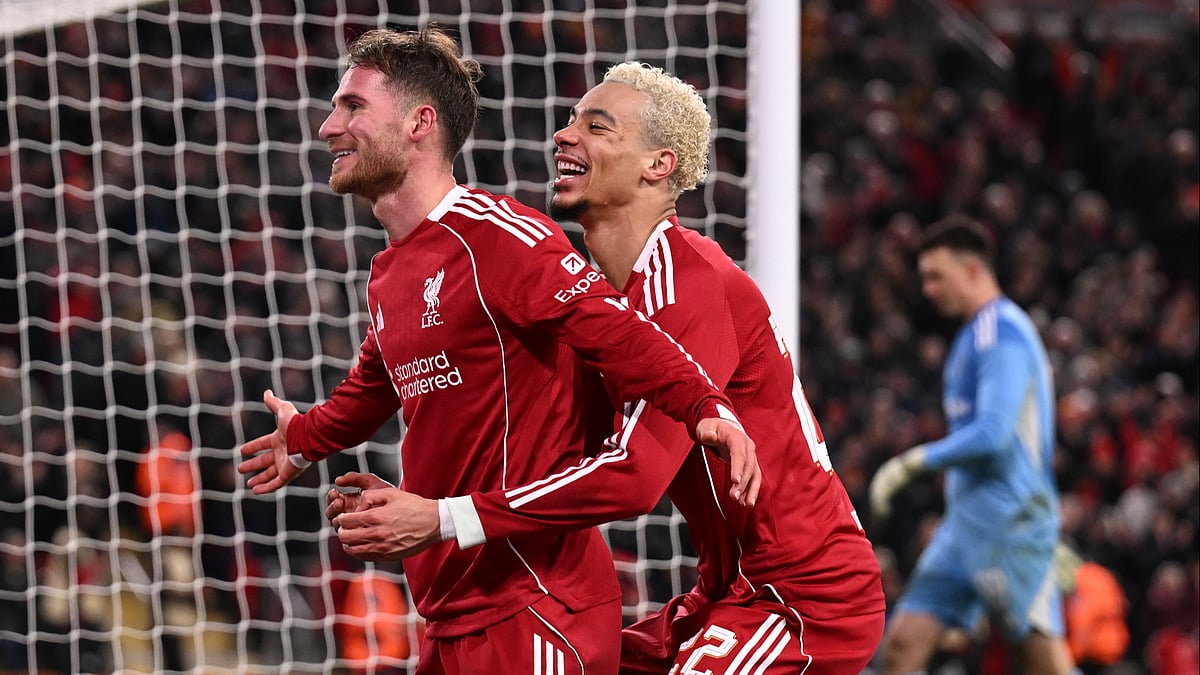 Alexis Mac Allister and Hugo Ekitike celebrate Liverpool's dominant performance - Opta