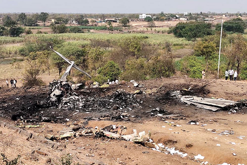 Ajit Pawar killed in plane crash