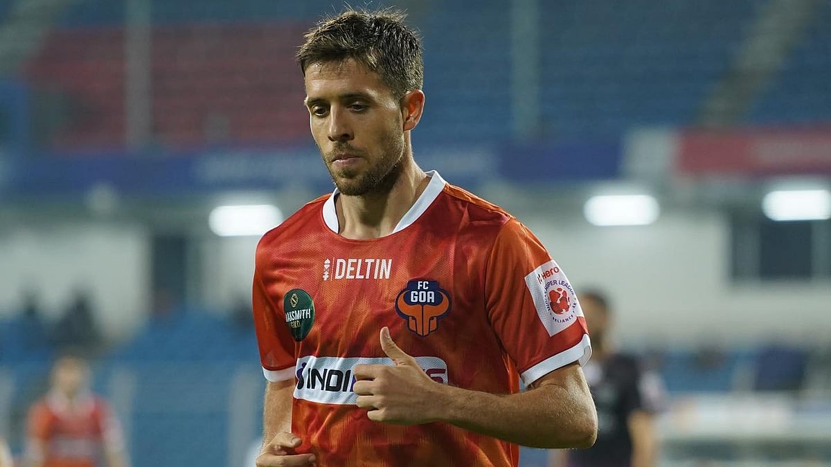 File photo of Alberto Noguera in action for Indian Super League side FC Goa. - | Photo: Instagram/nogueraalberto