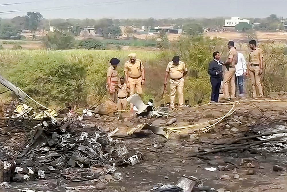 Ajit Pawar killed in plane crash