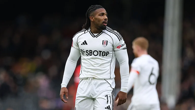 Adama Traore in action for Fulham - null