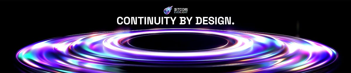 Swirling blue and purple portal graphic with the text CONTINUITY BY DESIGN.
